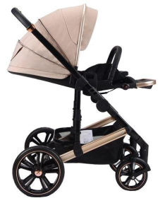 BBO kolica za bebe 2 u 1 sa auto sedištem do 22 kg Megamove Latte