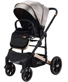 BBO kolica za bebe 2 u 1 sa auto sedištem do 22 kg Megamove Mocha