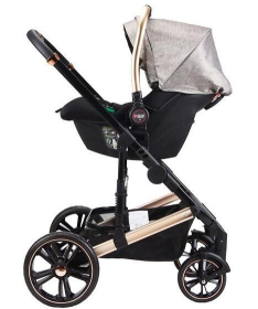 BBO kolica za bebe 2 u 1 sa auto sedištem do 22 kg Megamove Mocha
