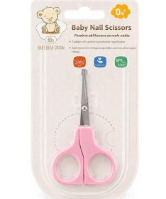 BBO makazice za nokte za bebe Pink 48454P
