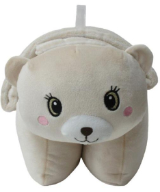 BBO plišana igračka i ćebe za bebe Beige Bear WL-6319S