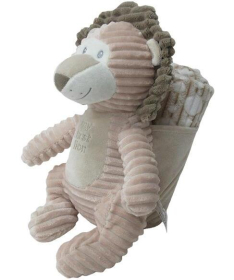 BBO plišana igračka i ćebe za bebe Natur Lion