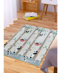 BBO Podloga za Igru bebe od pene 180x200x1cm Panda Birthday Party - ZH-1PB