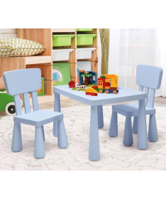 BBO set dečiji sto i stolice - Blue