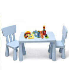BBO set dečiji sto i stolice - Blue