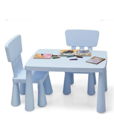 BBO set dečiji sto i stolice - Blue