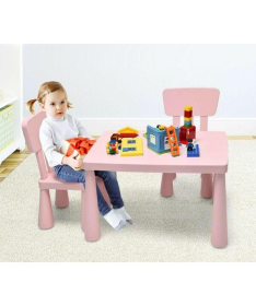 BBO set dečiji sto i stolice - Pink
