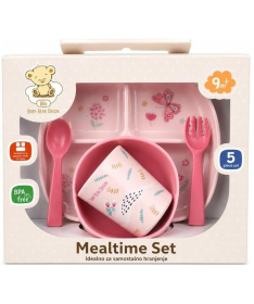 BBO set za hranjenje bebe Pink Rabbit 45358PR
