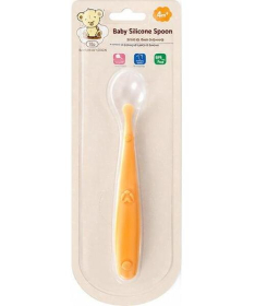 BBO silikonska kašika za bebe Orange 45356O