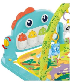 BBo Toys muzička gimnastika za bebe Piano Dino - HE0643