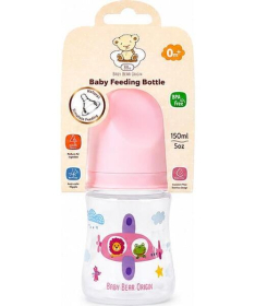 BBO Wide Neck plastična flašica za bebe 150ml Pink 44777P