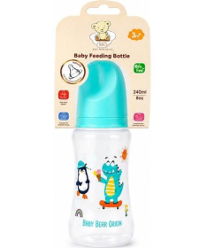 BBO Wide Neck plastična flašica za bebe 240ml Green 44778G