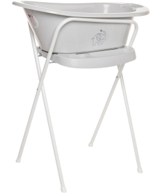 Bebe-jou Click kadica za bebe 86x44x32cm Elephant Grey