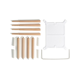 Bebe-jou Sense stalak za kadice Prljavo Bela