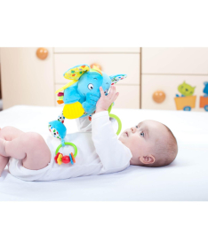 Biba Toys plišana igračka sa ogledalom Slonče žuta A071919