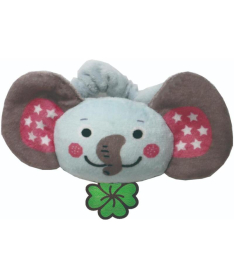 Biba Toys plišana traka za ruku sa zvečkom Slonče A095553