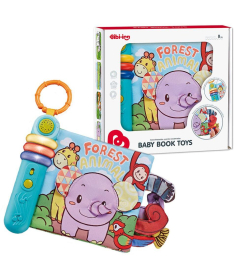 Bibi Inn interaktivna muzička knjiga za bebe Forest animal - 1043544