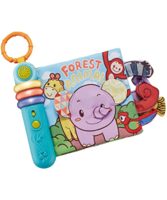 Bibi Inn interaktivna muzička knjiga za bebe Forest animal - 1043544