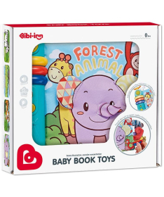 Bibi Inn interaktivna muzička knjiga za bebe Forest animal - 1043544