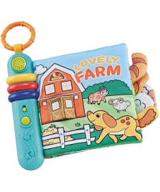 Bibi Inn interaktivna muzička knjiga za bebe Lovely farm - 1043545