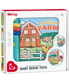 Bibi Inn interaktivna muzička knjiga za bebe Lovely farm - 1043545