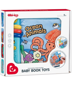 Bibi Inn interaktivna muzička knjiga za bebe Ocean Animals - 1043546