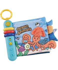 Bibi Inn interaktivna muzička knjiga za bebe Ocean Animals - 1043546