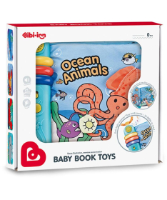 Bibi Inn muzička knjiga za bebe Ocean animals - 1043549