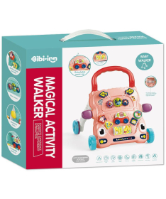 Bibi-irn magična guralica za bebe Autić roze