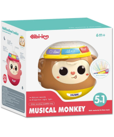 Bibi-irn muzički projektor Majmunčić 5u1