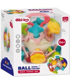 Bibi-irn senzorna lopta za bebe sa glodalicom Space