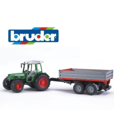 Bruder John Deere traktor kosačica sa prikolicom 1:16 igračka za dečake - 37321