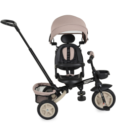Byox Explorer sklopivi tricikl za decu sa rotirajućim sedištem do 25 kg Beige