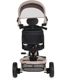 Byox Explorer sklopivi tricikl za decu sa rotirajućim sedištem do 25 kg Beige