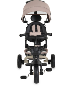 Byox Explorer sklopivi tricikl za decu sa rotirajućim sedištem do 25 kg Beige
