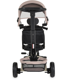 Byox Explorer sklopivi tricikl za decu sa rotirajućim sedištem do 25 kg Beige