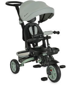 Byox Explorer sklopivi tricikl za decu sa rotirajućim sedištem do 25 kg Green