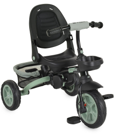 Byox Explorer sklopivi tricikl za decu sa rotirajućim sedištem do 25 kg Green