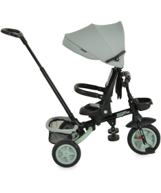 Byox Explorer sklopivi tricikl za decu sa rotirajućim sedištem do 25 kg Green