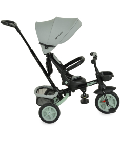 Byox Explorer sklopivi tricikl za decu sa rotirajućim sedištem do 25 kg Green
