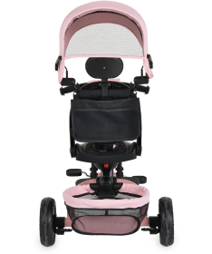 Byox Explorer sklopivi tricikl za decu sa rotirajućim sedištem do 25 kg Pink