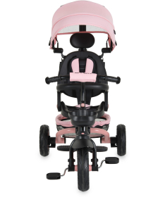 Byox Explorer sklopivi tricikl za decu sa rotirajućim sedištem do 25 kg Pink