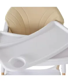 Cangaroo Almond jednopoložajna hranilica za decu 6m+ Beige