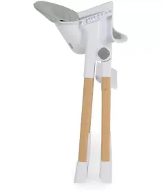 Cangaroo Almond jednopoložajna hranilica za decu 6m+ Grey