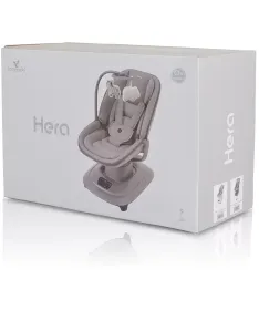 Cangaroo električna ljuljaška za bebe Hera – Dark Grey