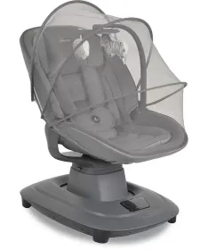 Cangaroo električna ljuljaška za bebe Hera – Dark Grey