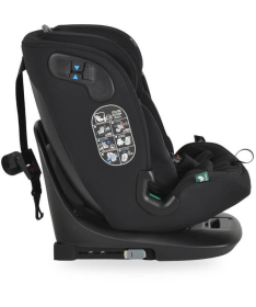Cangaroo GTS Roto Isofix&Top Thether auto sedište za bebe 40-150cm Black Ink