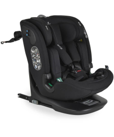 Cangaroo GTS Roto Isofix&Top Thether auto sedište za bebe 40-150cm Black Ink