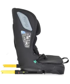 Cangaroo iDrive Isofix auto sedište za decu 76-150cm Black