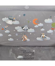 Cangaroo Joyzi ogradica za igru bebe Grey